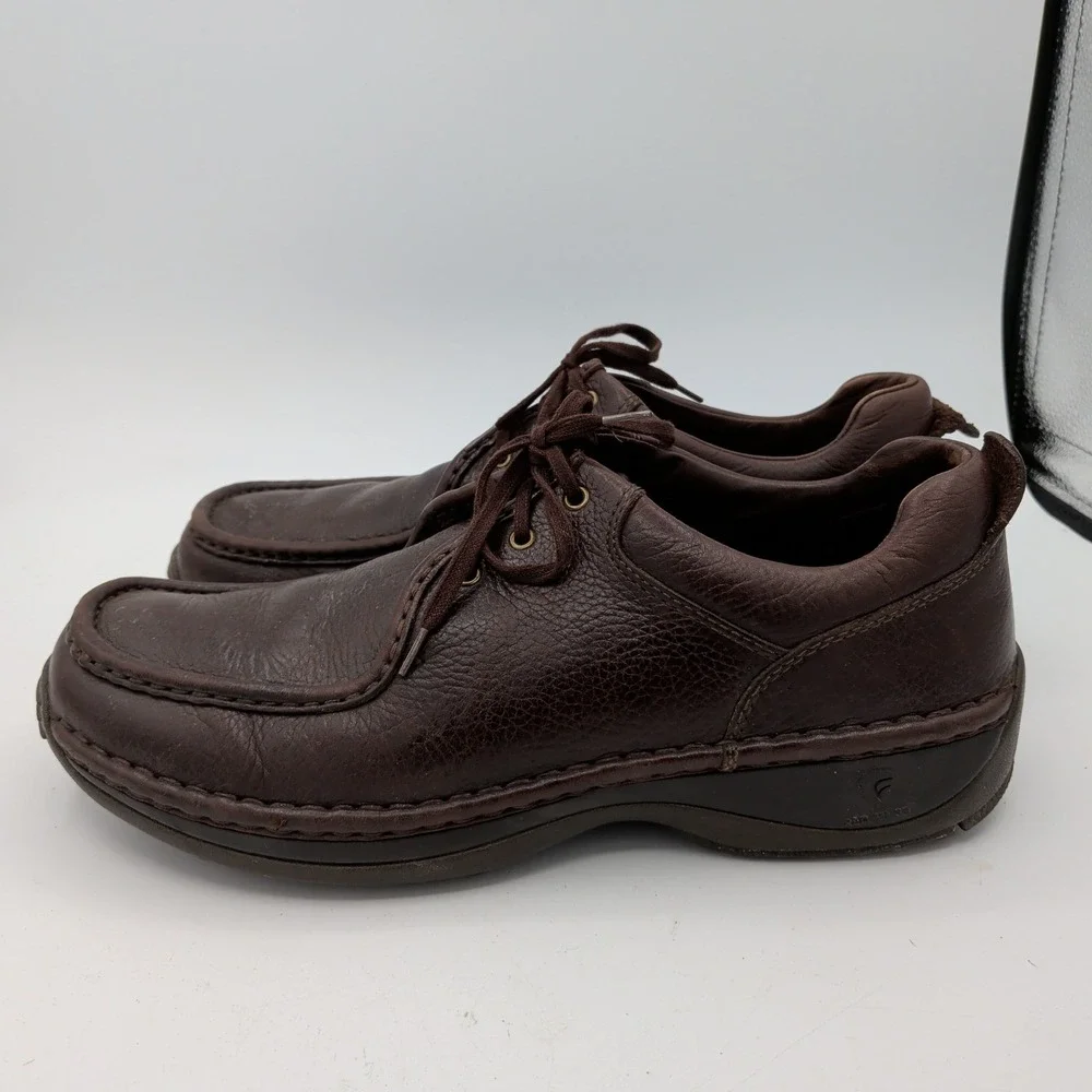 Red Wing 4041 Mens Brown Leather Moc Toe Oxford Work Shoes Size 11B Narrow